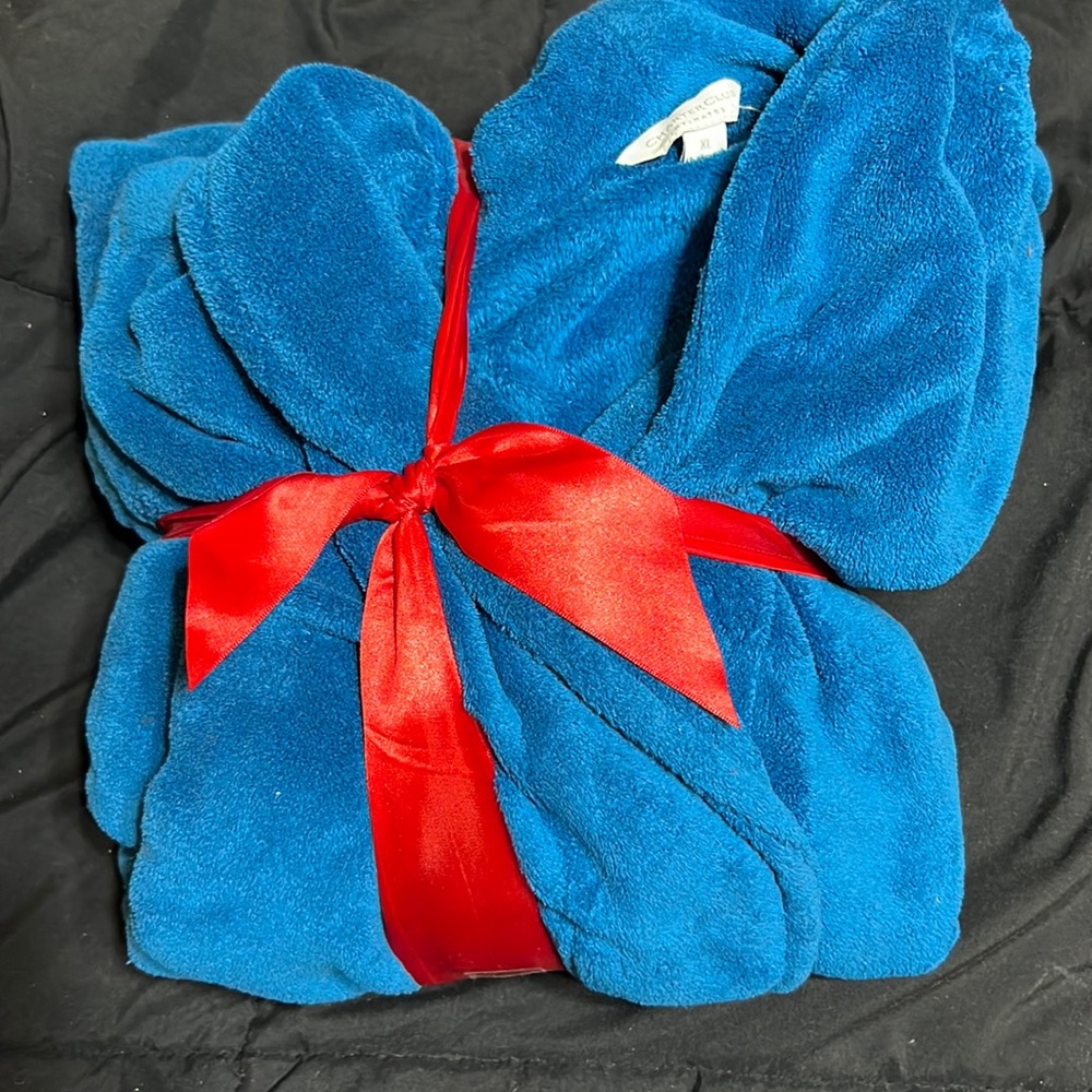 NWT blue robe
